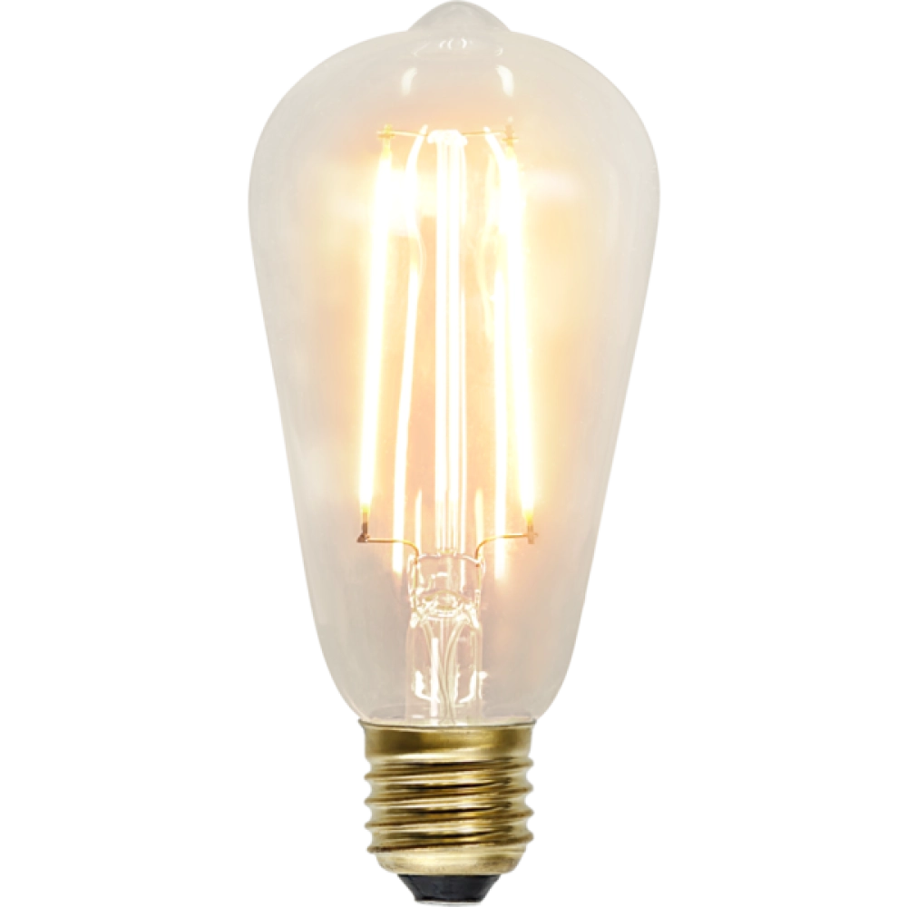 LED spuldze E27 ST64 Soft Glow 2.3W 230lm 2100K Star Trading