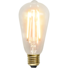 LED spuldze E27 ST64 Soft Glow 2.3W 230lm 2100K Star Trading