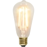 LED spuldze E27 ST64 Soft Glow 2.3W 230lm 2100K Star Trading