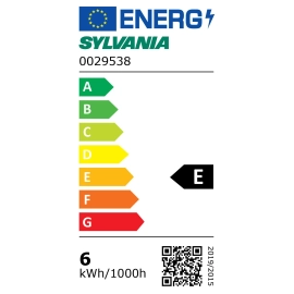 E14 LED spuldze P45 6 W 806 lm 2700K (Sylvania)