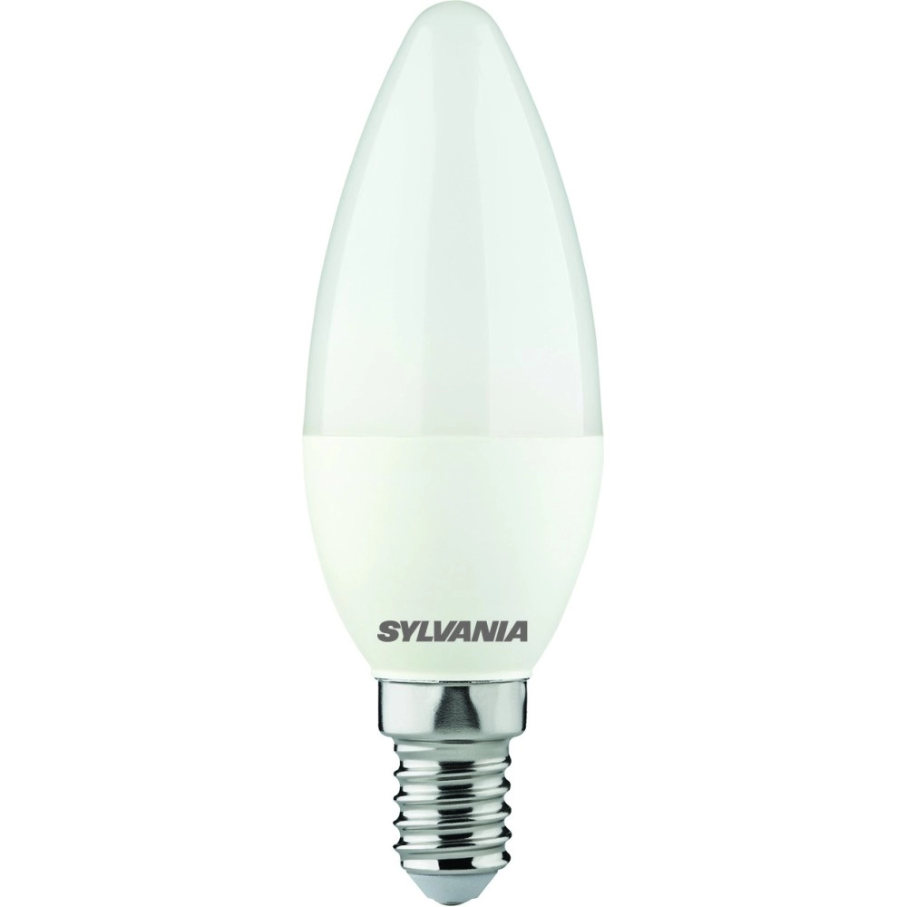 E14 LED svece 6,5 W 806 lm 2700K (Sylvania)