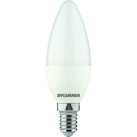 E14 LED svece 6,5 W 806 lm 2700K (Sylvania) E14 LED svece 6,5 W 806 lm 2700K (Sylvania)