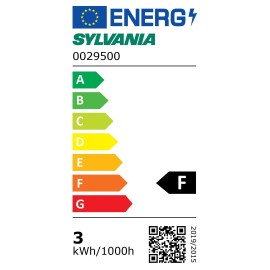 E27 LED spuldze P45 2,5W 250lm 2700K, caurspīdīga (Sylvania)