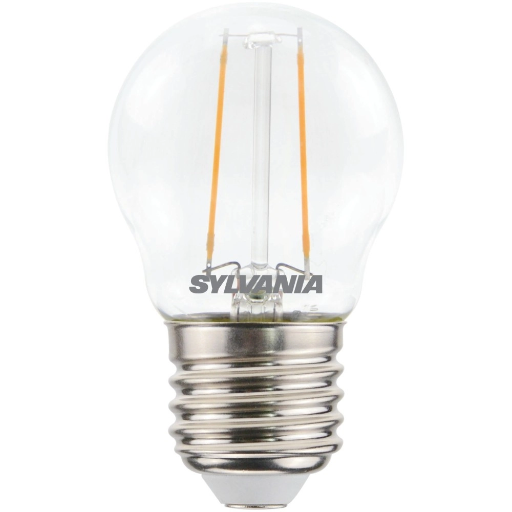 E27 LED spuldze P45 2,5W 250lm 2700K, caurspīdīga (Sylvania)