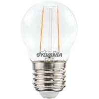 E27 LED spuldze P45 2,5W 250lm 2700K, caurspīdīga (Sylvania)