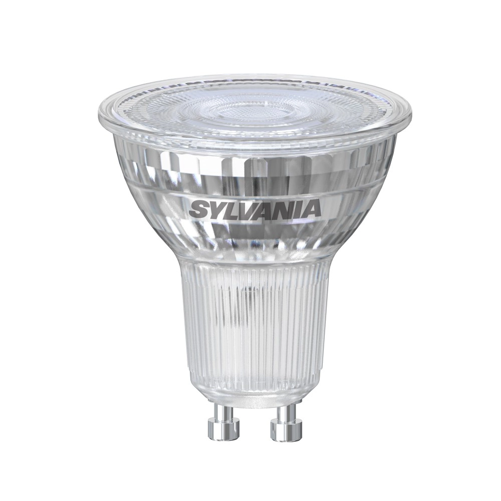 LED GU10 spuldze 3,7W 345lm 2700K 36°, CRI ≥90 (Sylvania) LED GU10 spuldze 3,7W 345lm 2700K 36°, CRI ≥90 (Sylvania)