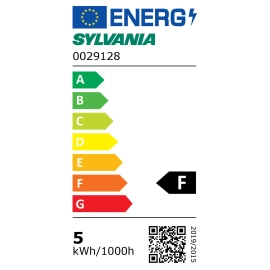 Sylvania RefLED Superia Retro ES50 V3, 4,5 W, 360 lm, 840 (4000 K), 36°, dimmējama