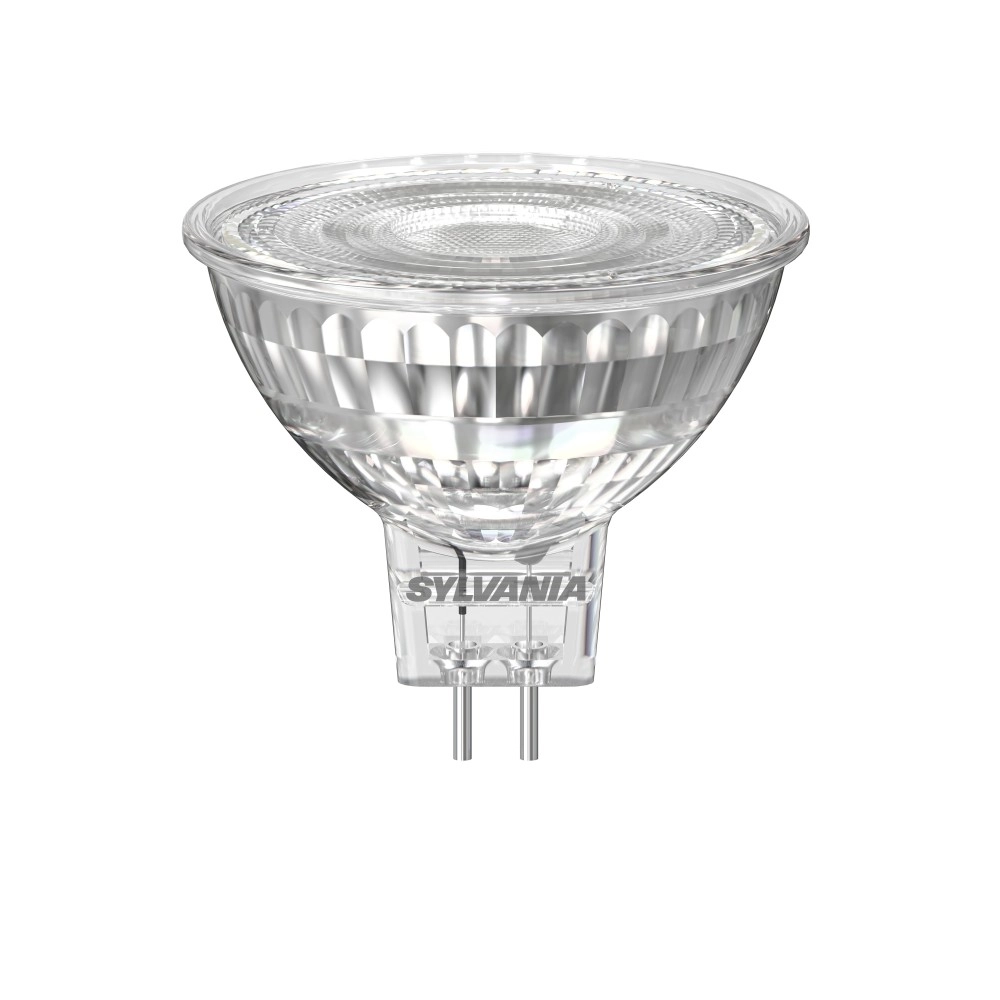 MR16 12V LED spuldze GU5.3 4,3W 345lm 2700K 36° (Sylvania)