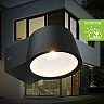 LED āra sienas gaismeklis, 7,5W, 750lm, 3000K, IP54, melns (Telefunken 323005TF)