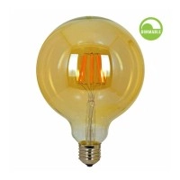 FLICK VINTAGE GFV125 LED spuldze E27 6W, 550lm, 2700K, dimmējama (VIVALUX)