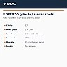 LORENZO griestu/sienas spots 1×E27 koka/melna apdare (VIVALUX)