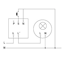 STEINEL HF 180 iebūvējams sienas radara sensors, 180°, balts