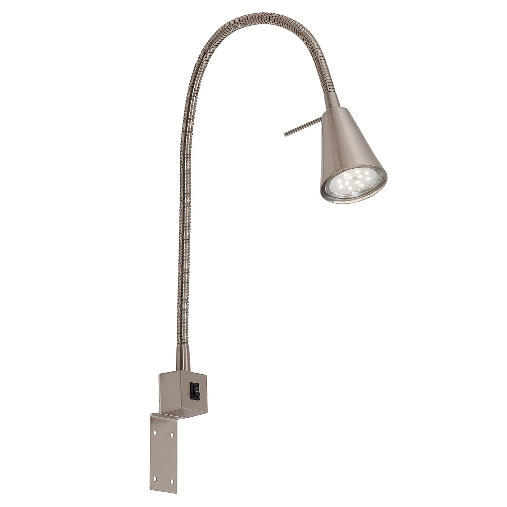 LED Bed Light, Bed Lamp Flexarm, GU10, 4W, 400lm, 3000K, 2080-01x