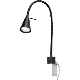 LED Bed Light, Bed Lamp Flexarm, GU10, 4W, 400lm, 3000K, 2080-01x