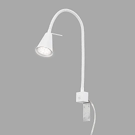 LED Bed Light, Bed Lamp Flexarm, GU10, 4W, 400lm, 3000K, 2080-01x