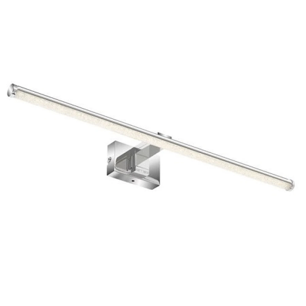 Cool & Cozy bathroom LED mirror light with crystal, plastic-metal chrome, 2242-118