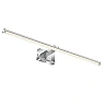 Cool & Cozy bathroom LED mirror light with crystal, plastic-metal chrome, 2242-118
