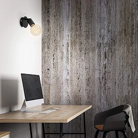 Lamp "Black Steel" 1x E27, 2868-015