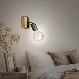 Basic Wood Spot light, 1xE27, 25W, 2900-011