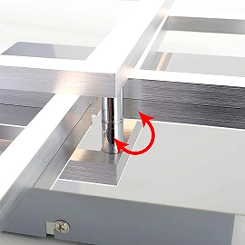 "Frame" LED ceiling lamp 48W, 4000lm, 3000K, 3128-018