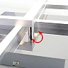 "Frame" LED ceiling lamp 48W, 4000lm, 3000K, 3128-018