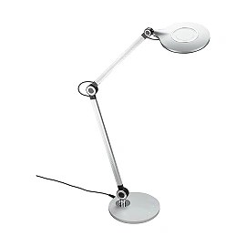 CCT LED desk lamp 9W 930lm touch dimmable silver (Briloner 7027014)