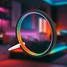 Ring Coloris RGBIC LED table lamp with remote black (Briloner 7666015)