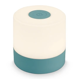 LED battery table lamp 7 cm, 2 W, 150 lm, IP44, blue