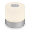 LED battery table lamp 7 cm, USB-C, 2 W, 150 lm, IP44, chrome