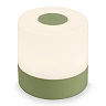 LED battery table lamp 7 cm, 2 W, 150 lm, IP44, green