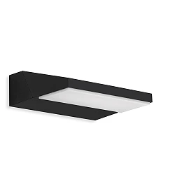 Telefunken LED outdoor wall light 17.2 cm, 10W, 1200lm, IP44, black