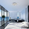 LED ceiling light Frame 51.5×39.5 cm 36W 4100lm 3000K aluminium chrome Briloner