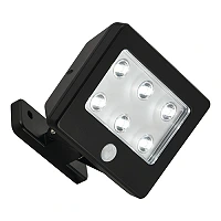 Function outdoor light "LERO", 6 LED module, 0.48W, IP54, with motion detector - 2276-066
