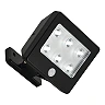 Function outdoor light "LERO", 6 LED module, 0.48W, IP54, with motion detector - 2276-066