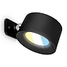 TARI wall light, adhesive magnetic, 3W, 210lm, black