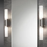 Wall light 43.5 cm, 2×E14, max 2×40W, IP20, matt nickel (Briloner)