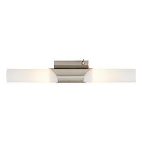 Sienas lampa 43,5 cm, 2×E14, max 2×40W, IP20, matēts niķelis (Briloner)