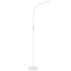 LED CCT touch floor lamp Ø 24 cm, 8W, 700lm, white (Briloner)