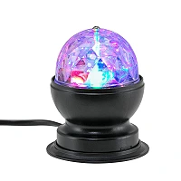 LED galda lampa Disco Light RGB, 3W, melna