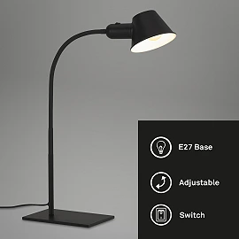 Table lamp, 65cm, 1x E27 exkl. max.10W
