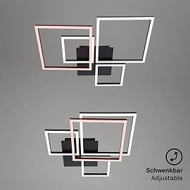 40W, square, LED ceiling lamp, 4000lm, 3000K, 3128-015