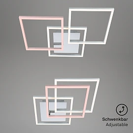 30W, square, LED ceiling lamp, 3900lm, 3000K, 3217-018