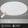 80W, LED ceiling lamp 6500Lm, 3000-6000K CCT with remote 3318-016