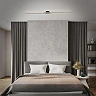 LED Ceiling Light Briloner 135 cm, 24 W, 2800 lm, black
