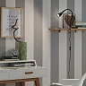 Flexible clip-on table lamp, 60 cm, 1xGU10, 3W, 250lm, black or white