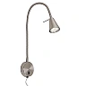 Wall lamp with flexible handle and switch, Briloner