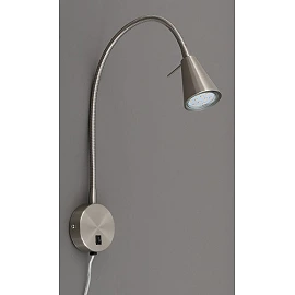 Wall lamp with flexible handle and switch, Briloner