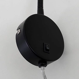  Wall lamp with flexible handle and switch, Briloner