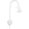 Wall lamp with flexible handle and switch, Briloner