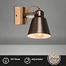 Briloner Spotlight 21 cm, 1x E27, 40W, Antique Grey